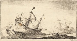 Three_ships_in_a_rough_sea